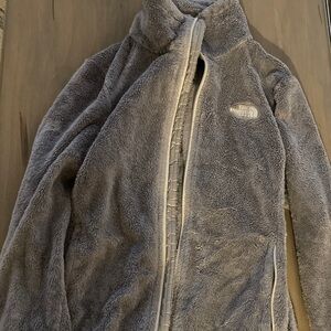 The North Face Soft Gray Fleece Jacket